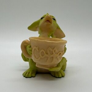 Pocket Dragons Coffee Please Figurine 1994 Real Musgrave Flambro